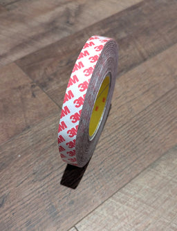 3M™ Double Coated Tape GPT-020, Transparent, Paper Liner, 19 mm x 50 m (8 mil) 3/4"x 55 Yards