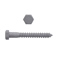 Hillman Paulin - 3/8" x 3" Hex Lag Bolts Steel Galvanized