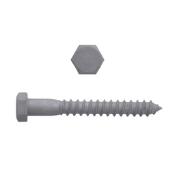 Hillman Paulin - 3/8" x 3" Hex Lag Bolts Steel Galvanized