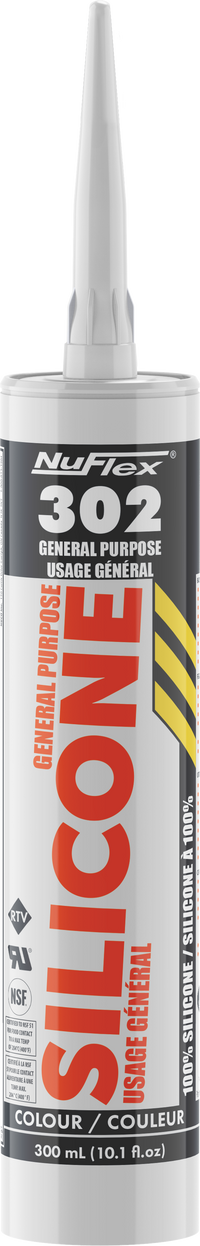 NuFlex 302 General Purpose Silicone Sealant