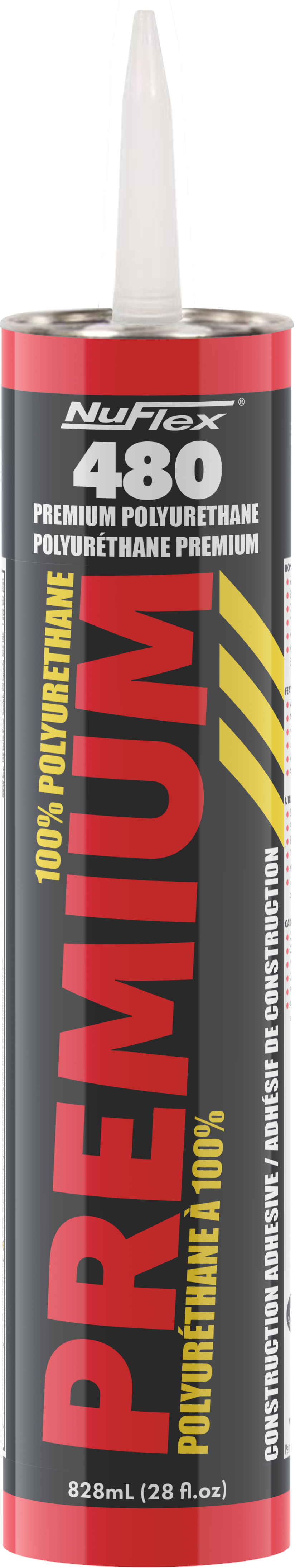 NuFlex 480 Premium Polyurethane Adhesive - PL Premium Equivalent