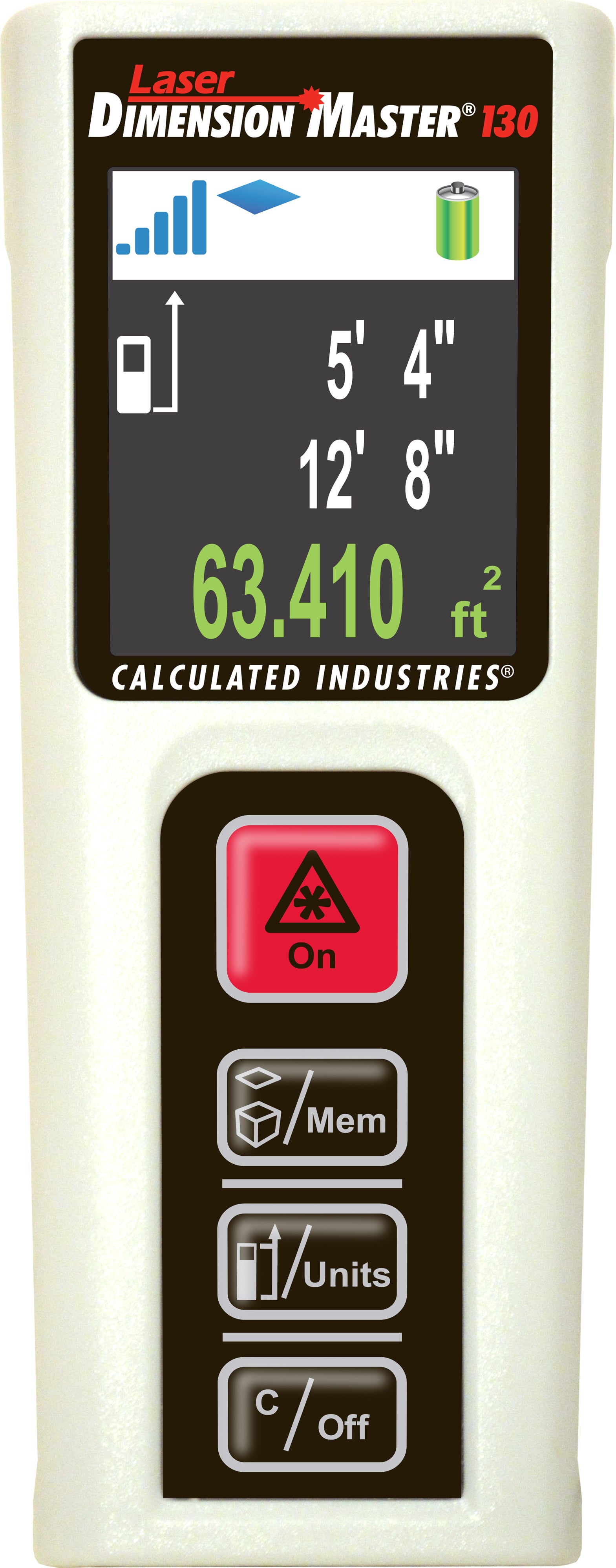 Laser Dimension Master 130 - Laser Distance Measure