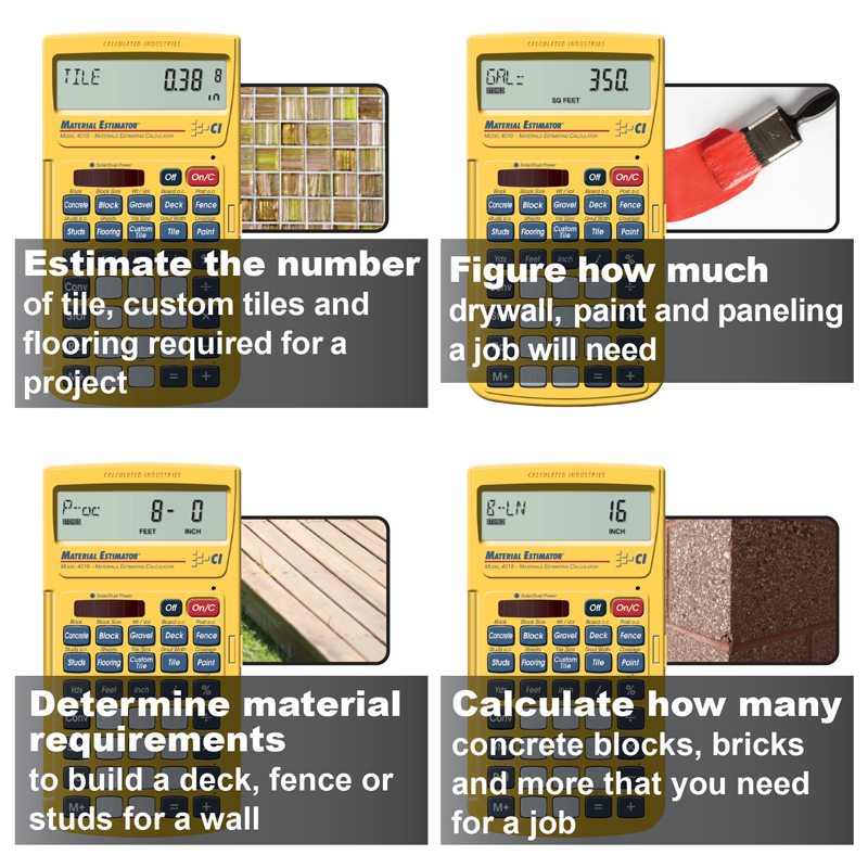 Material Estimator 4019